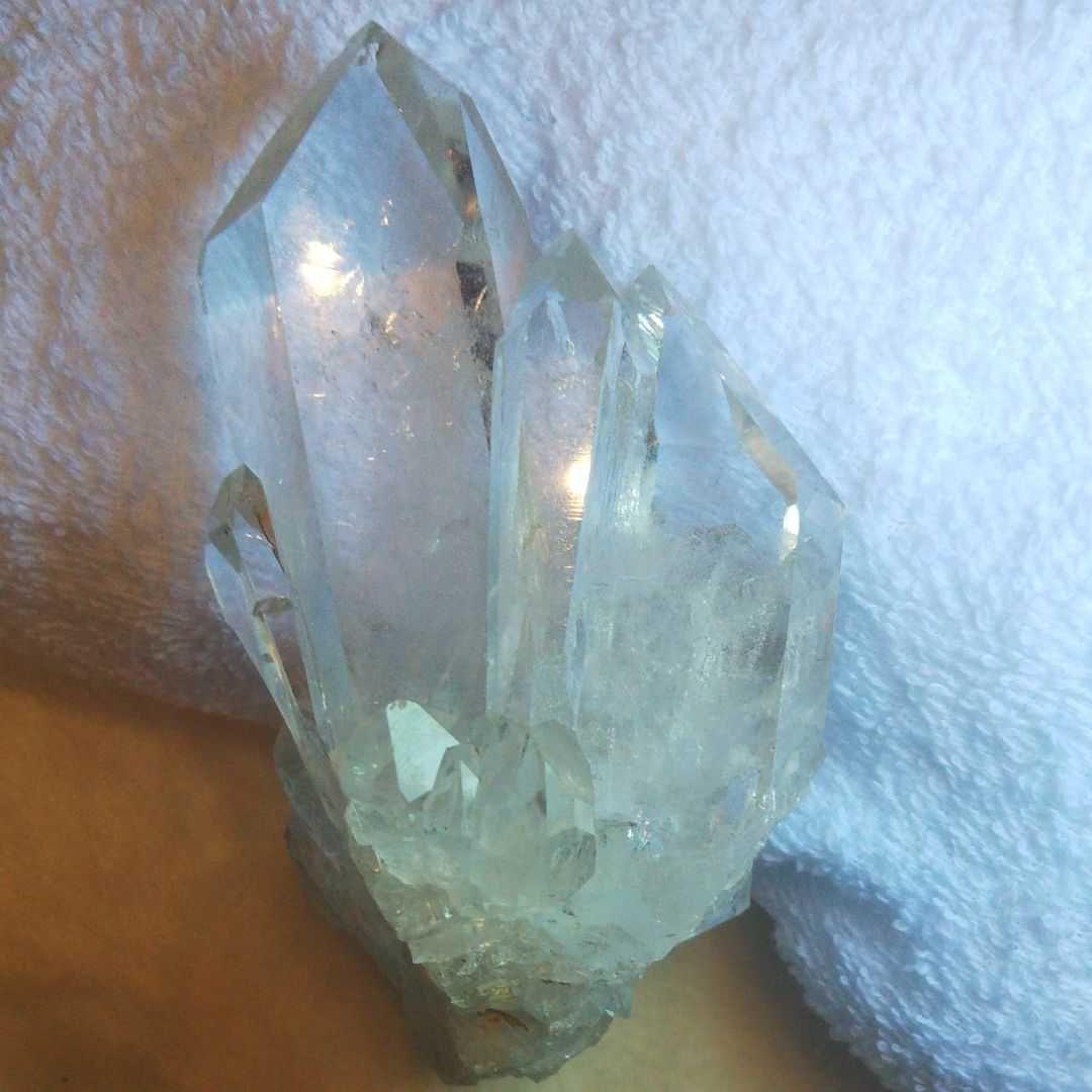 水晶 ブラジル ミナジェスライス産 クラスター 水晶群