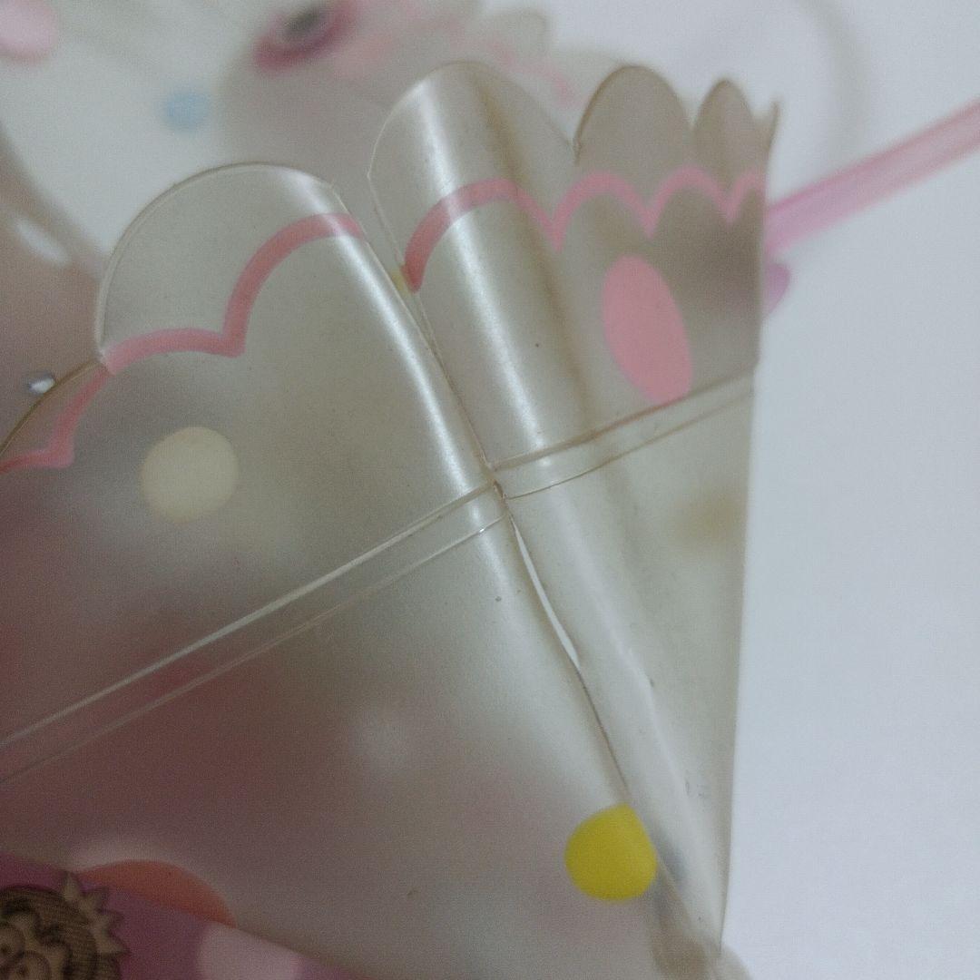 サンリオ　るるる学園　平成レトロ　ビニールバック　プール　フルーツ　水玉