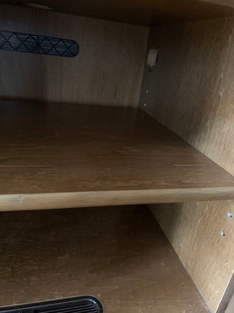 値下げ◆karimoku テレビ台 ブラウン 木製 引き出し付き　アンティーク