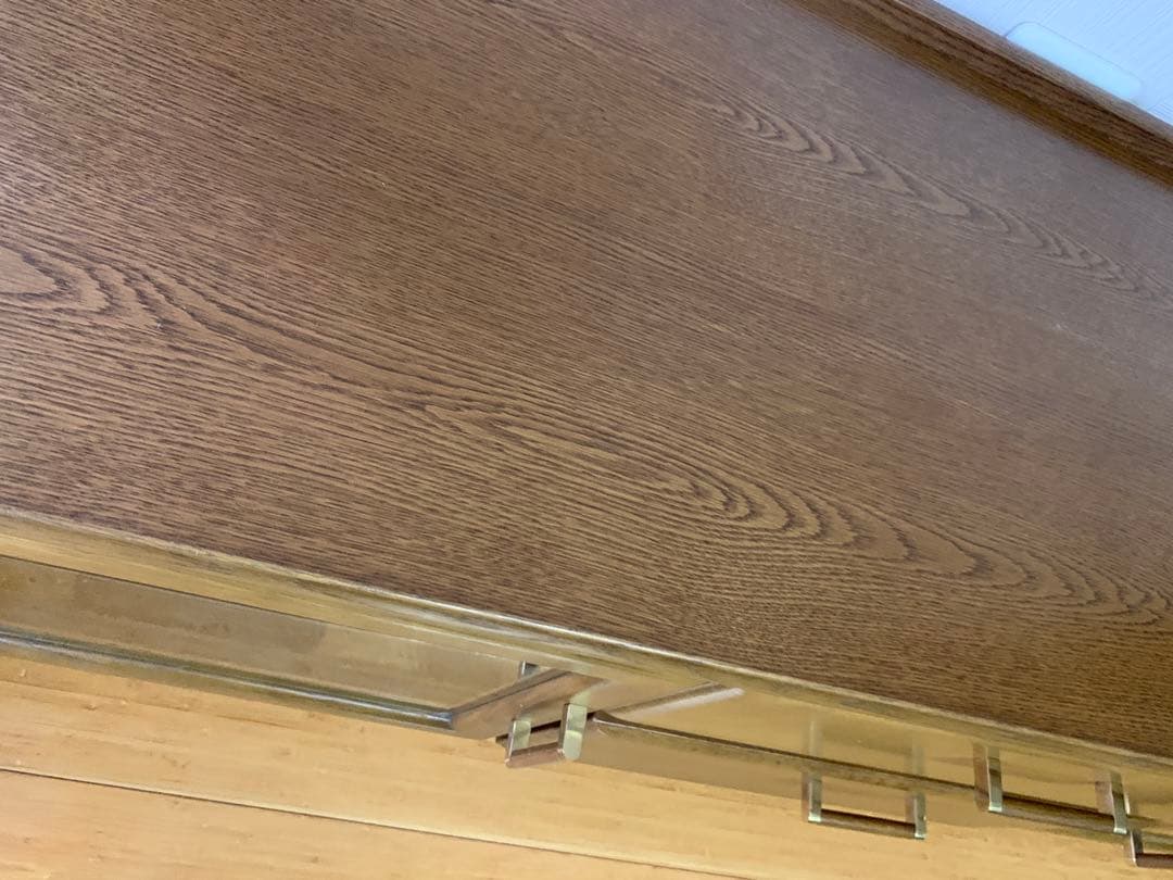 値下げ◆karimoku テレビ台 ブラウン 木製 引き出し付き　アンティーク