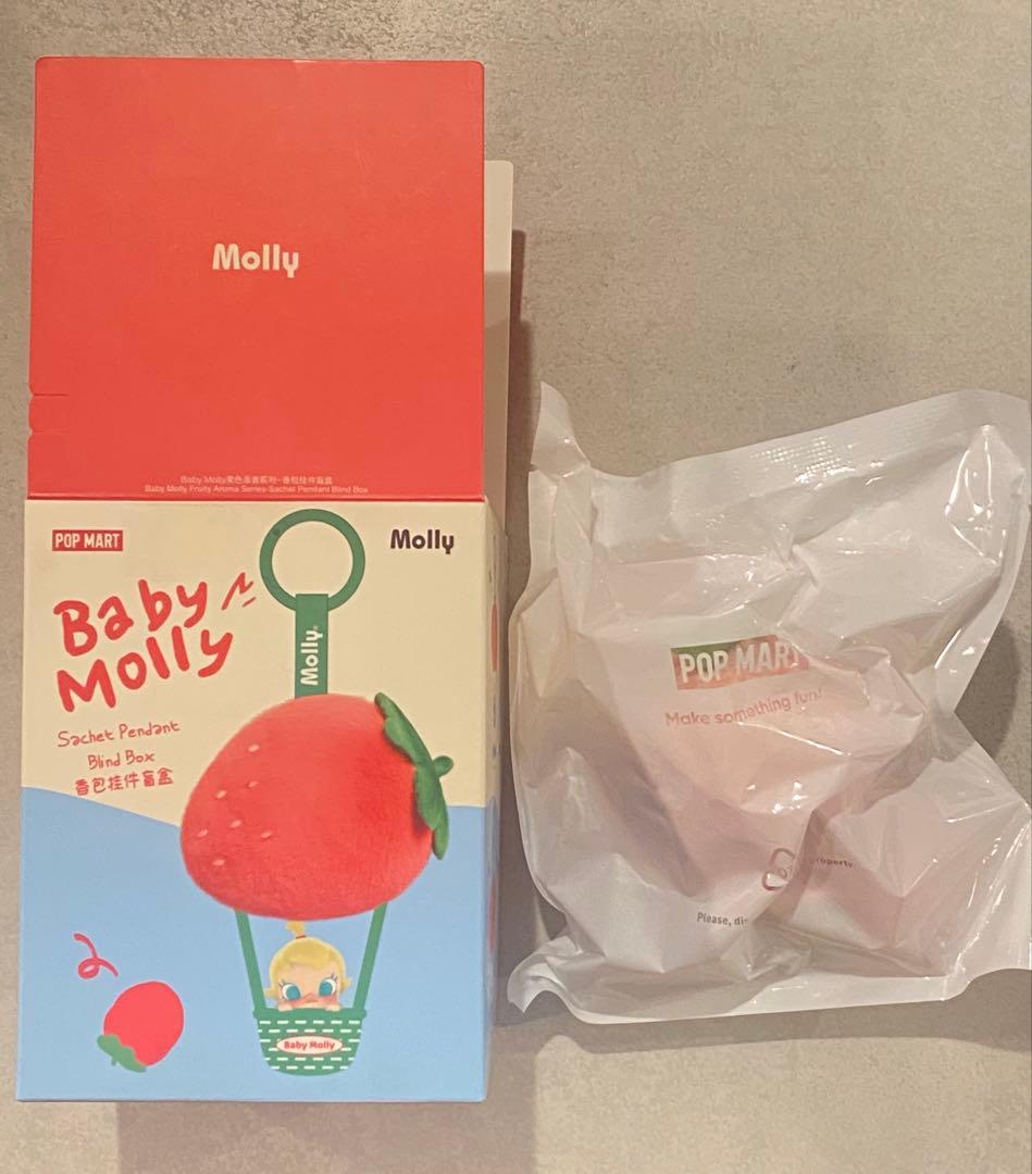 POPMART Baby Molly 桃 フルーツ アロマサシェペンダント - メルカリ