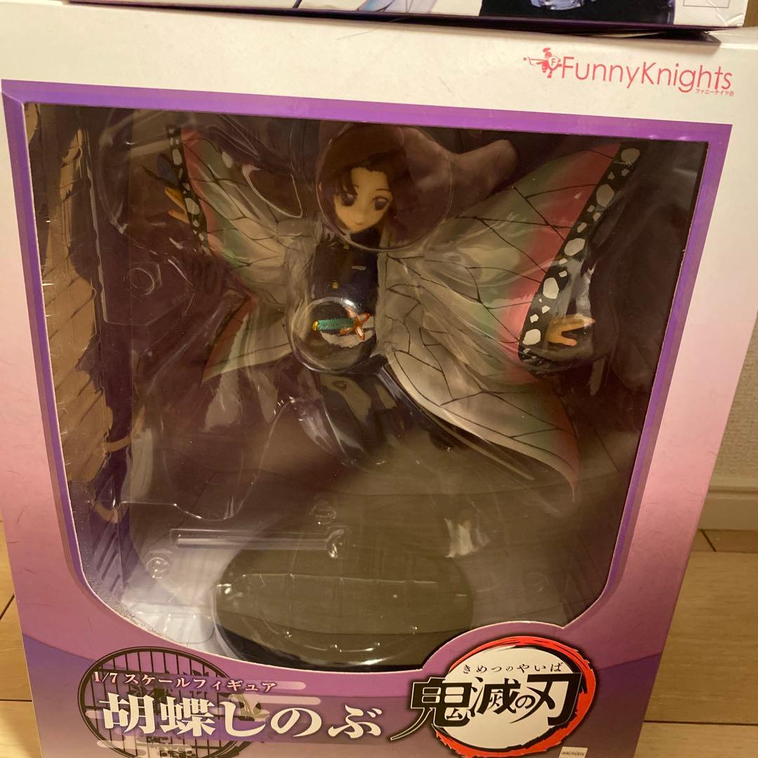 【2点セット】鬼滅の刃　胡蝶しのぶ　1/7スケールフィギュア　ギャルズ