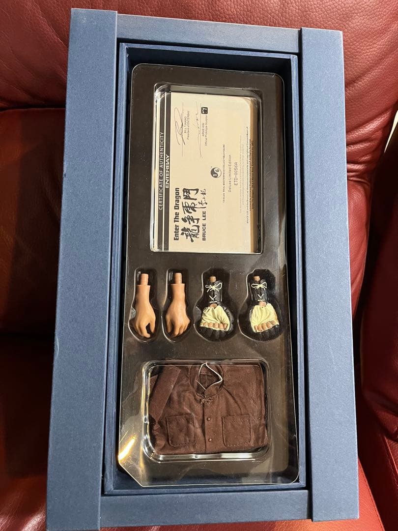 エンターベイ 燃えよドラゴン ブルースリー Aタイプ 青箱