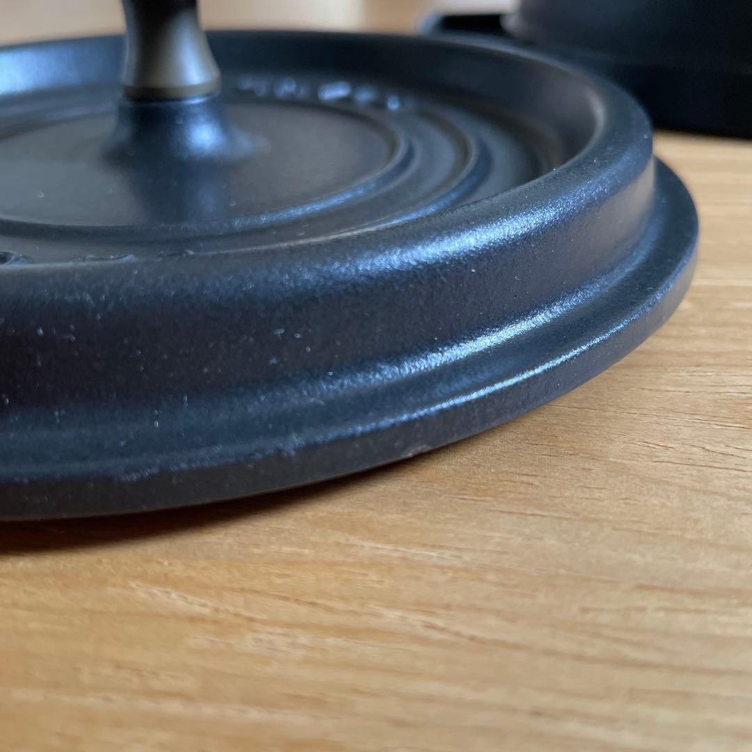 STAUB ストウブ ココット ラウンド 16cm ブラック