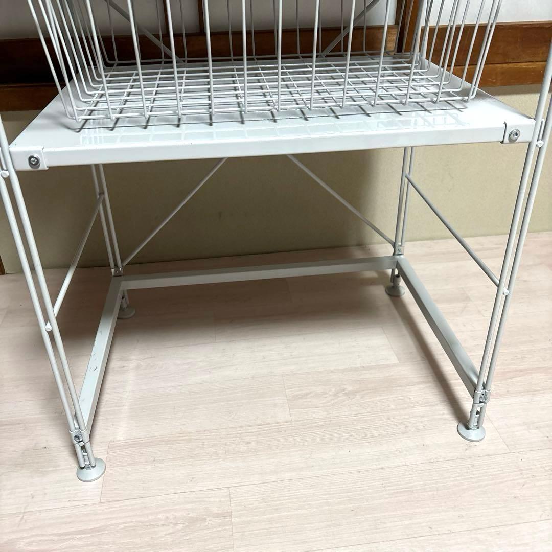 【美品】無印良品 スチールユニットシェルフ セット