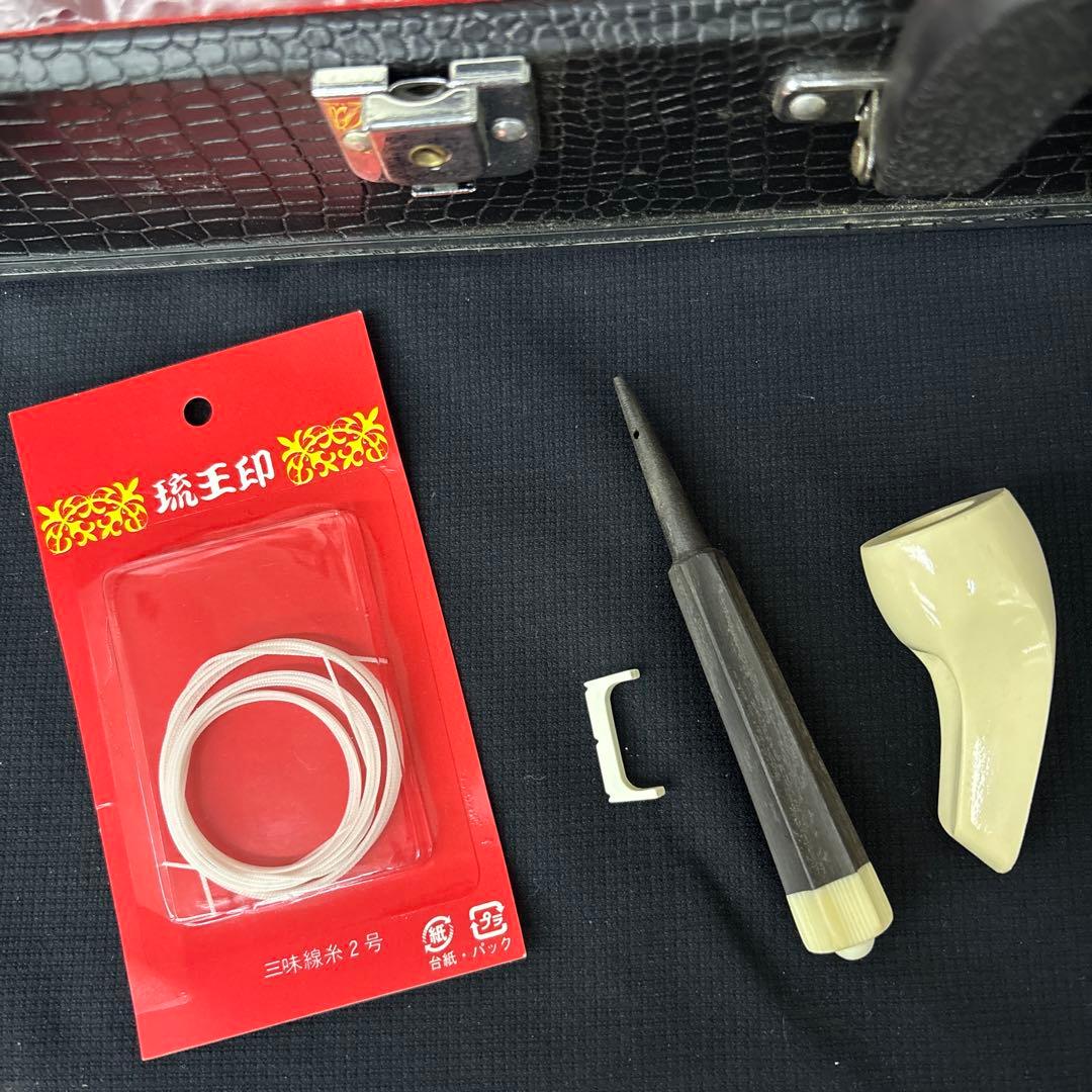 沖縄 三線 ハードケース付き