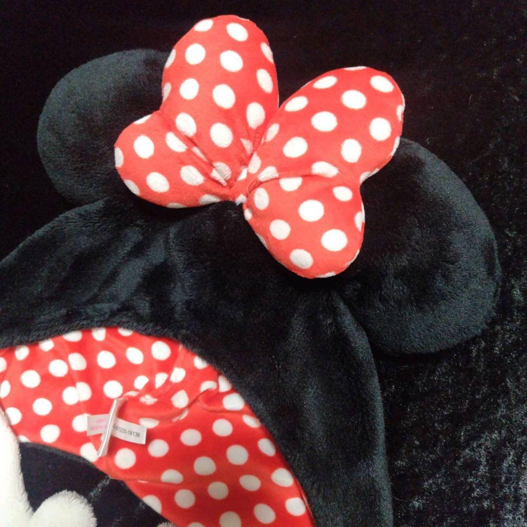 美品 東京ディズニーリゾート ミニー ミニーマウス マフラーキャップ