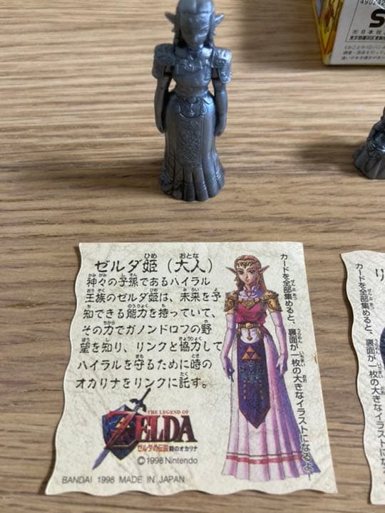 ゼルダの伝説 時のオカリナ ラムネ菓子 バンダイ 食玩 フィギュア