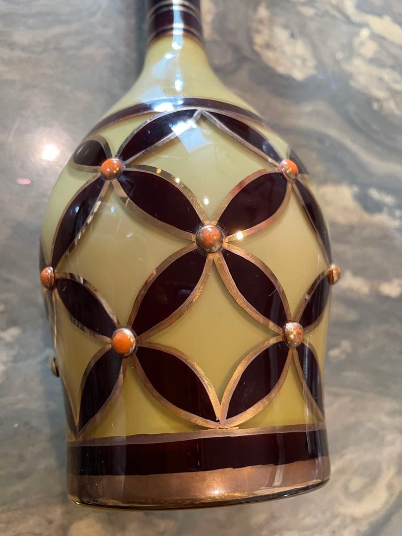 希少！レア！アンティーク1950年代チェコスロバキア製デカンタ