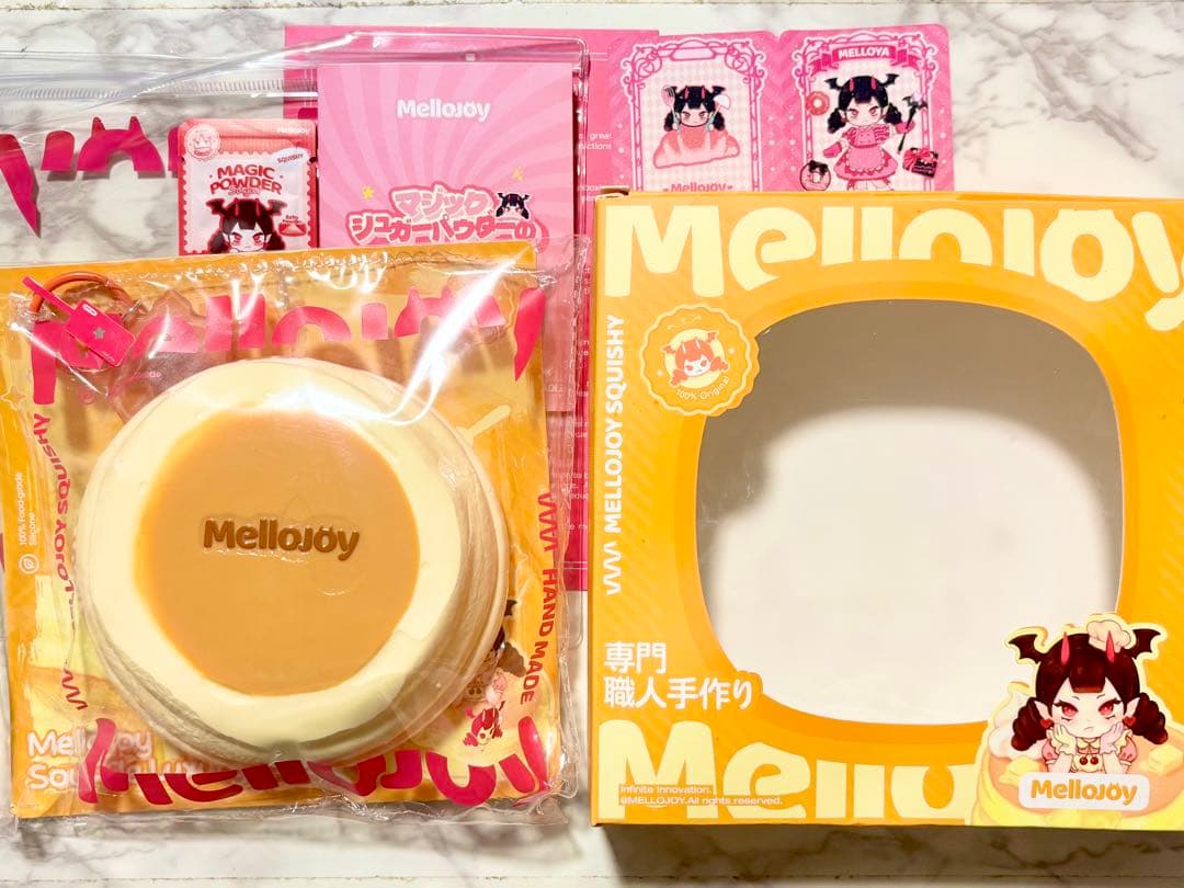 MELLOJOY スフレ新パッケージ バタークリームチーズシュリンク付き