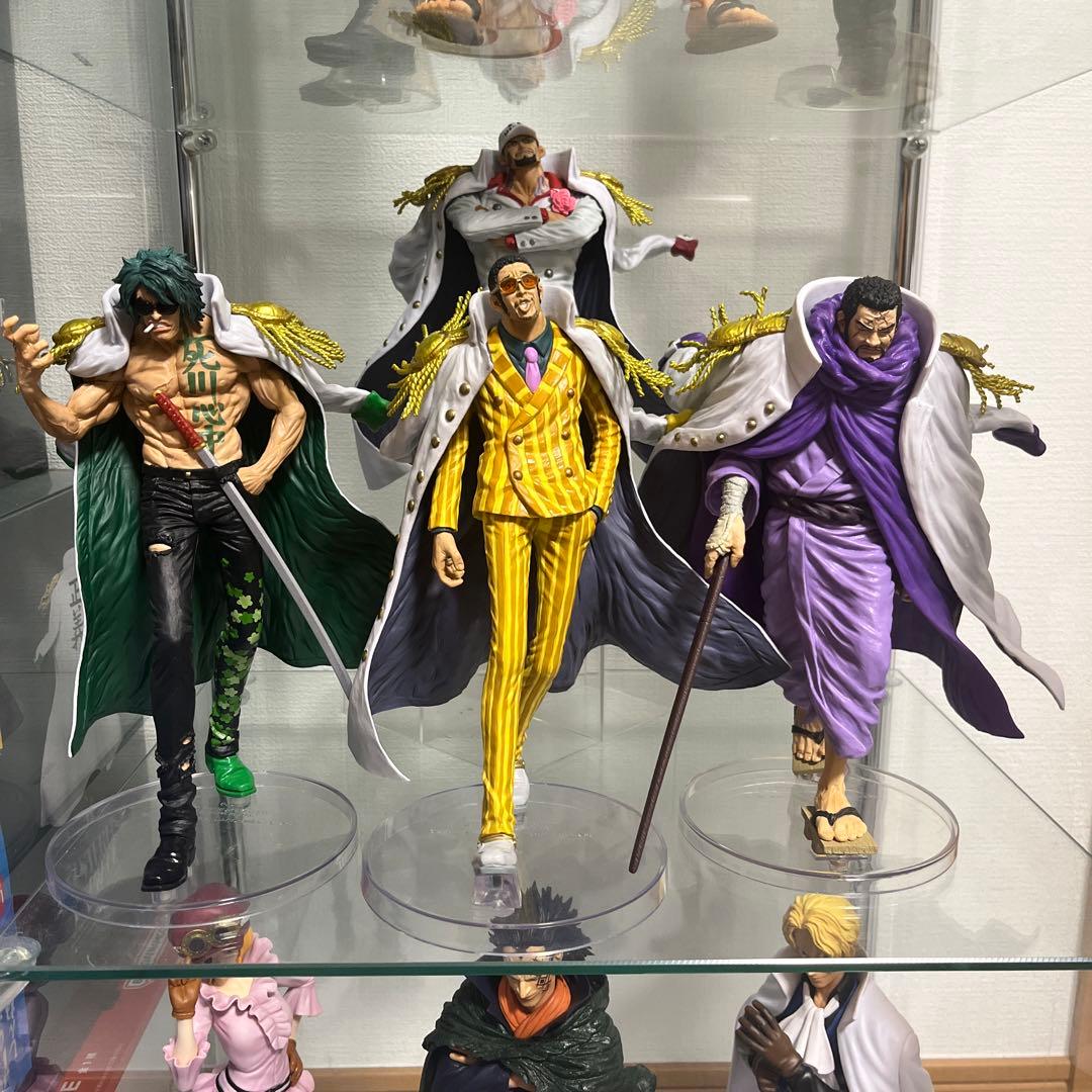 一番くじ ワンピース 赤犬 黄猿 緑牛 藤虎 絶対的正義 - メルカリ