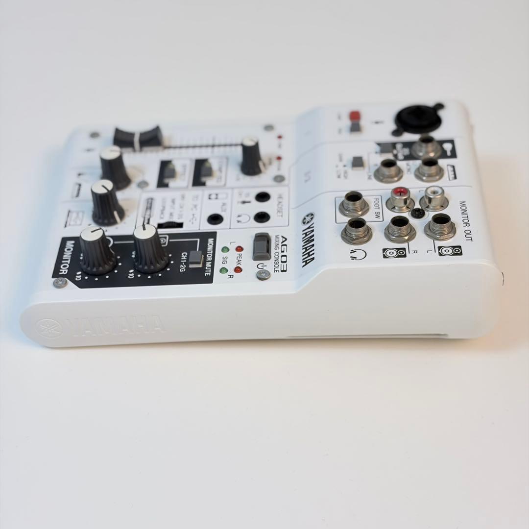 Yamaha AG03 audio technica at2035 セット