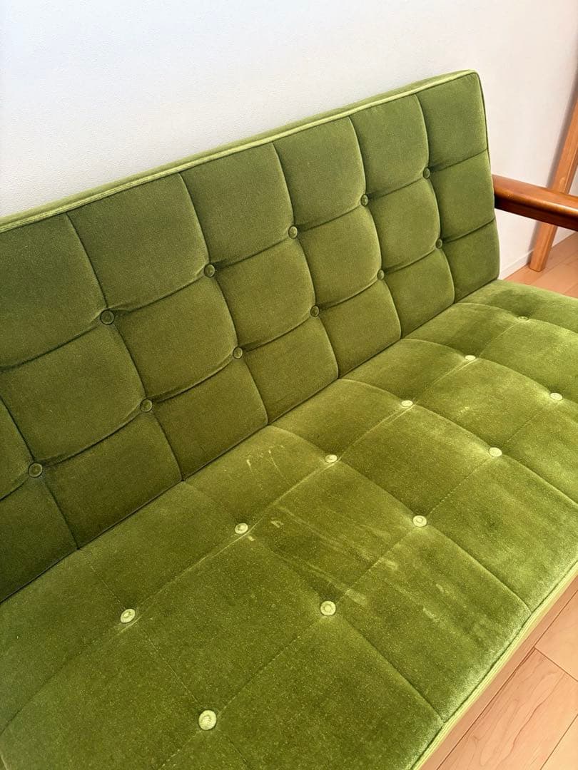 カリモク60 2シーター　モケット