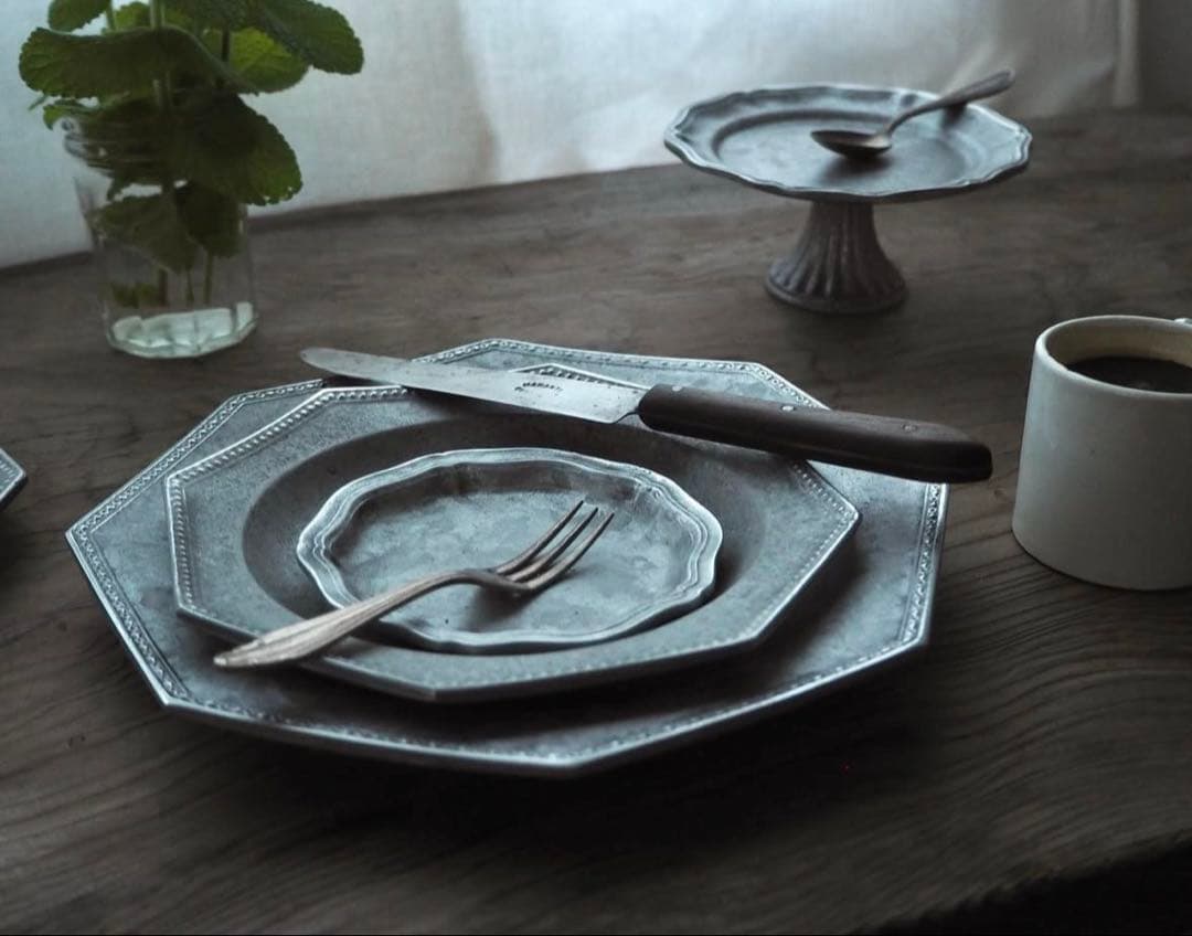 入手困難　co+fe オクトゴナルプレート　2枚　アスティエ　ハグオーワー　雅姫