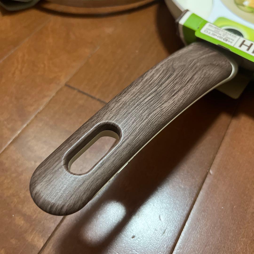 グリーンパン　フライパンとガラス蓋セット　20センチ