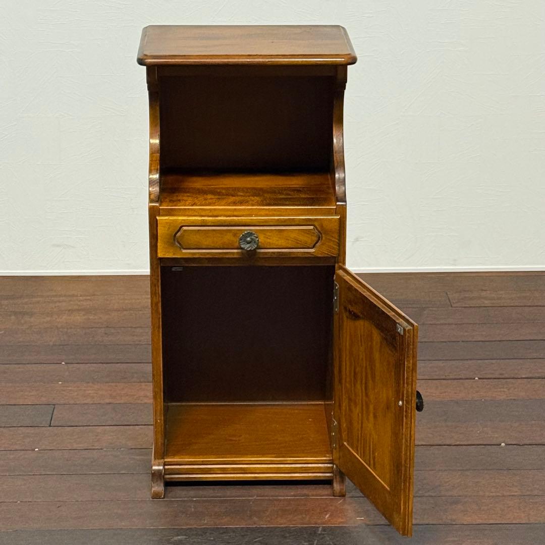 H19K79c カリモク オールドカリモク 電話台