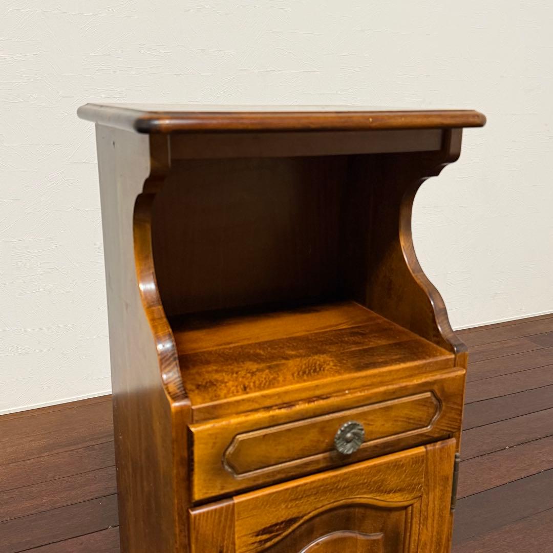 H19K79c カリモク オールドカリモク 電話台