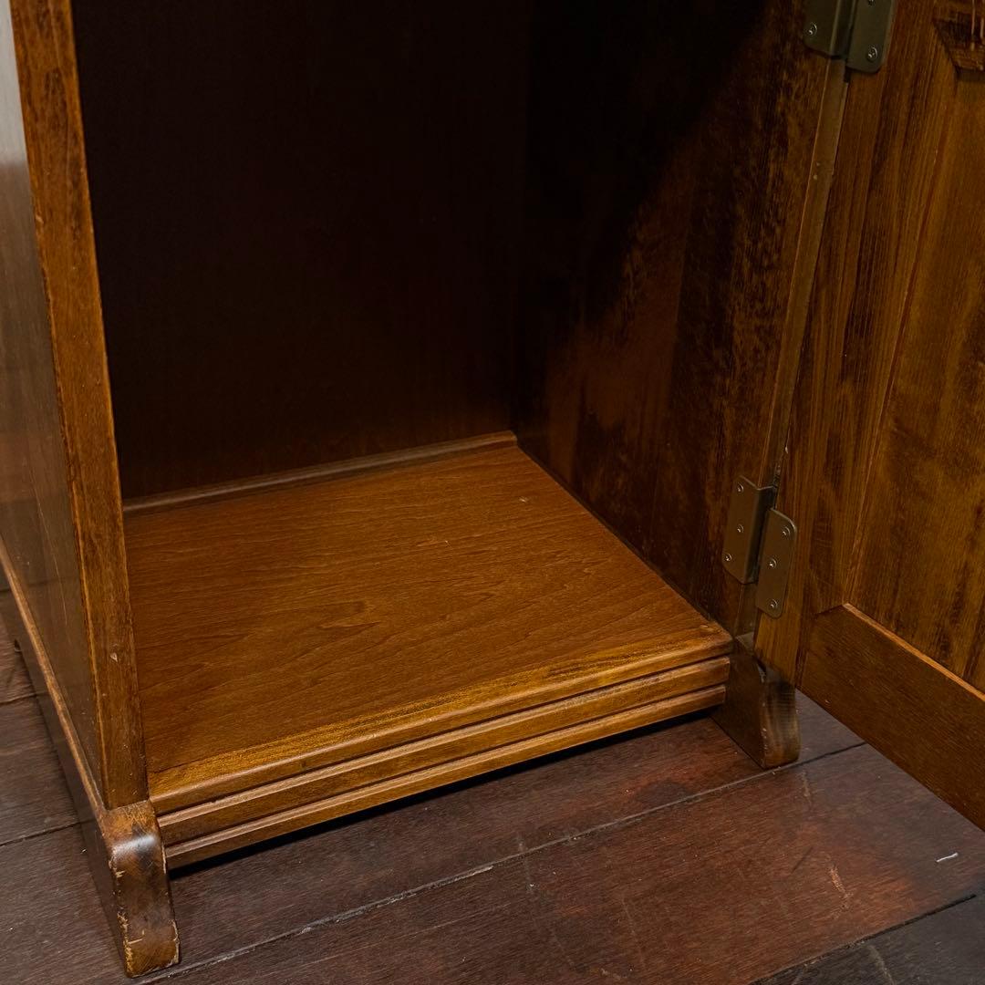 H19K79c カリモク オールドカリモク 電話台