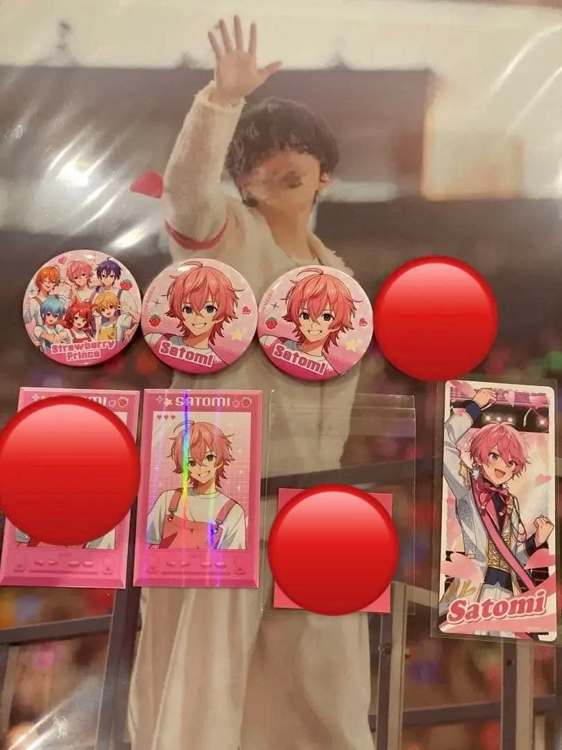 すとぷり さとみくん いちごマイクラポップアップストア フォトカード