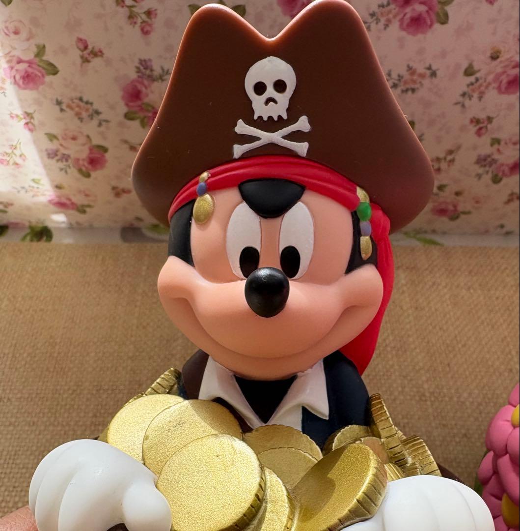 希少・激レア】東京ディズニーリゾート ミニーマウス 貯金箱 お花