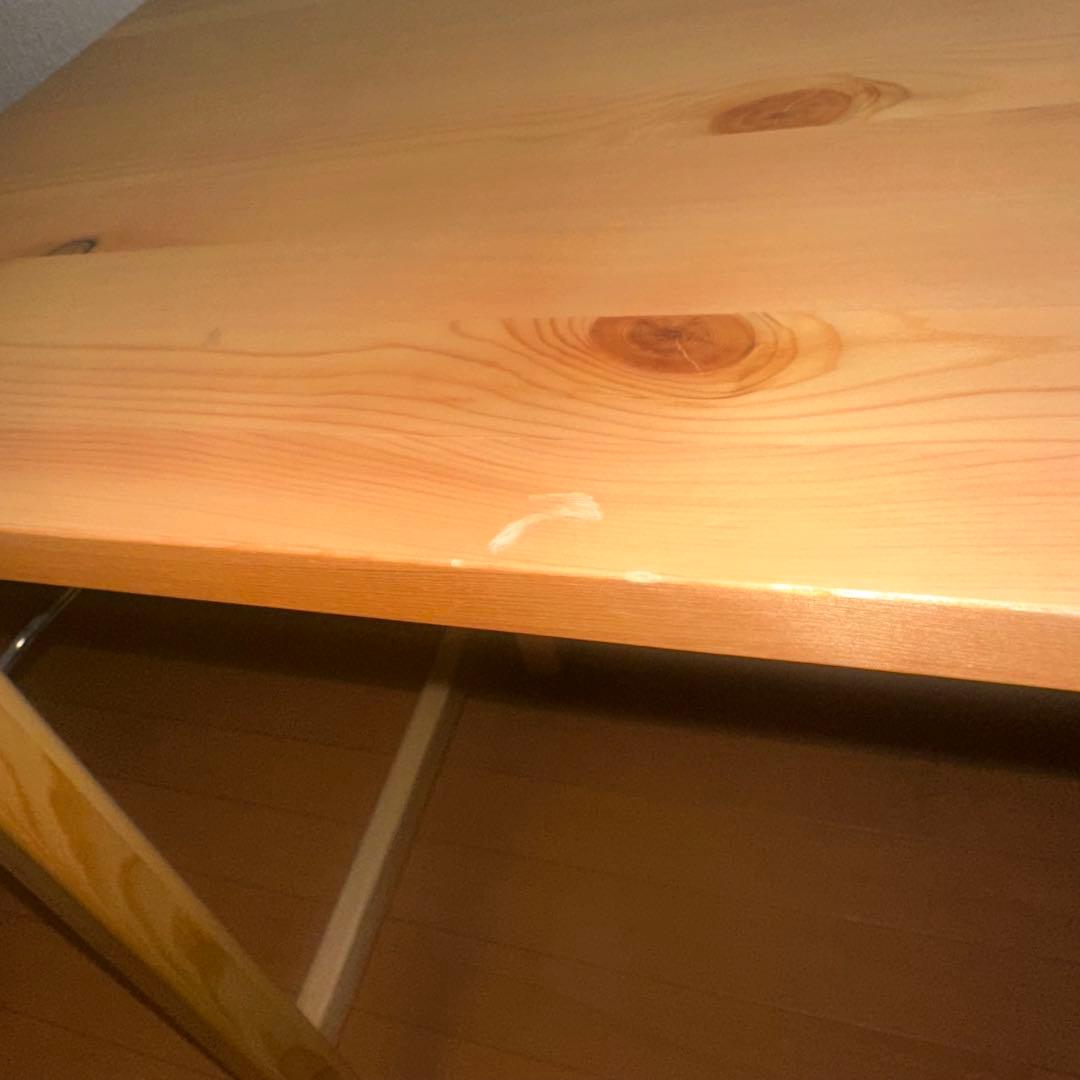 無印良品 折りたたみ テーブル パイン材