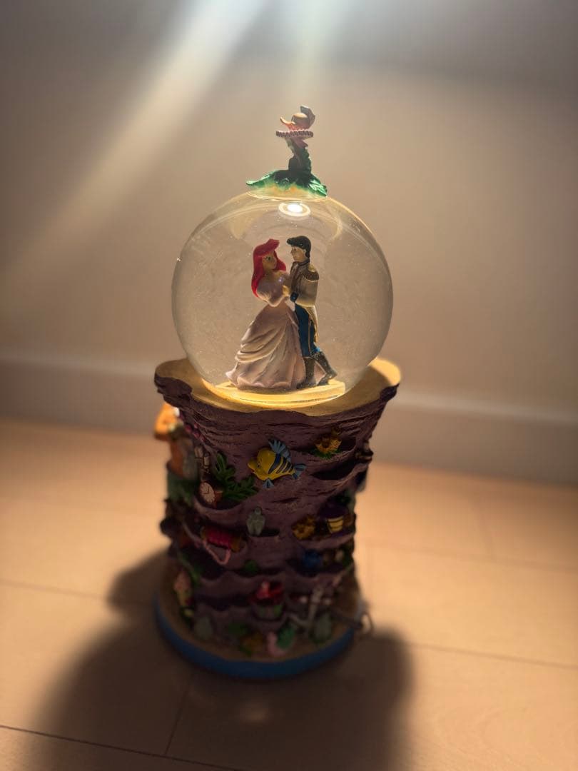 【希少★レア】アリエル　スノードームスノーグローブ　リトルマーメイド　ディズニー