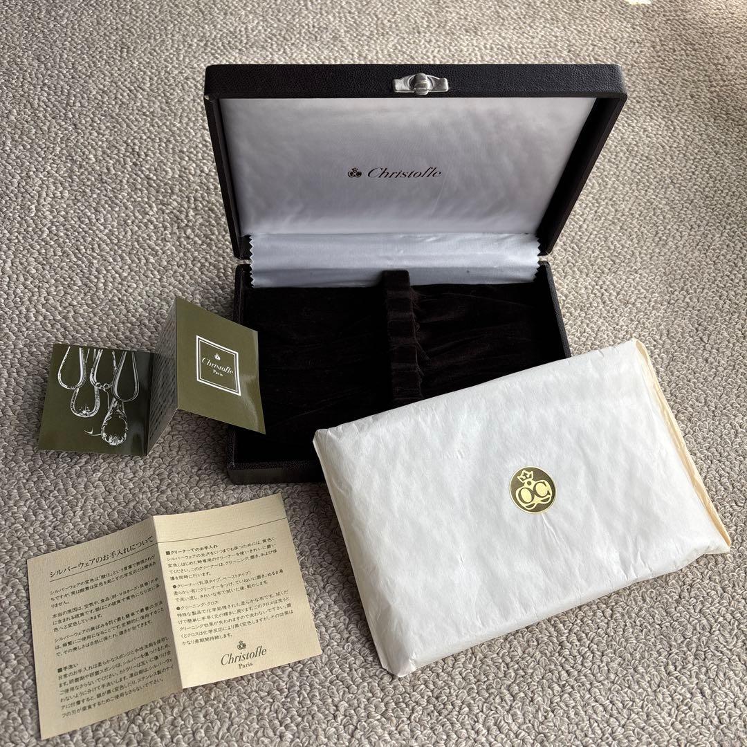 【未開封✨】クリストフル　アリアゴールドリング　スプーン６点　ボックス付き
