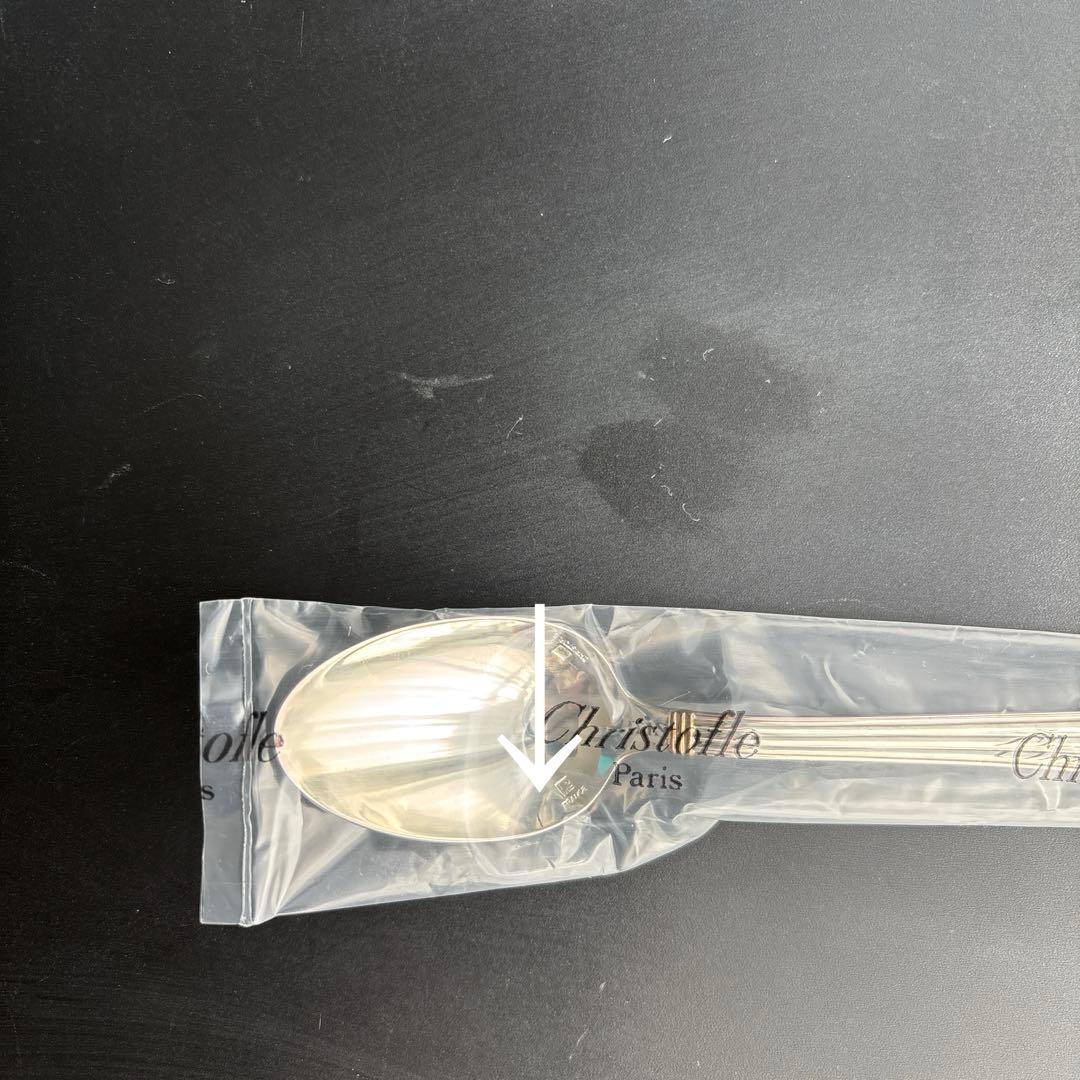 【未開封✨】クリストフル　アリアゴールドリング　スプーン６点　ボックス付き
