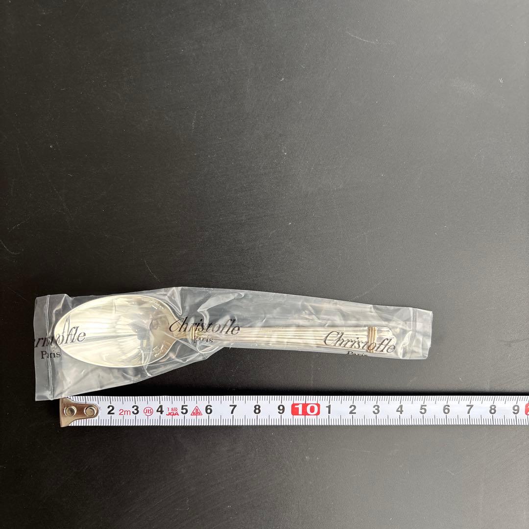 【未開封✨】クリストフル　アリアゴールドリング　スプーン６点　ボックス付き