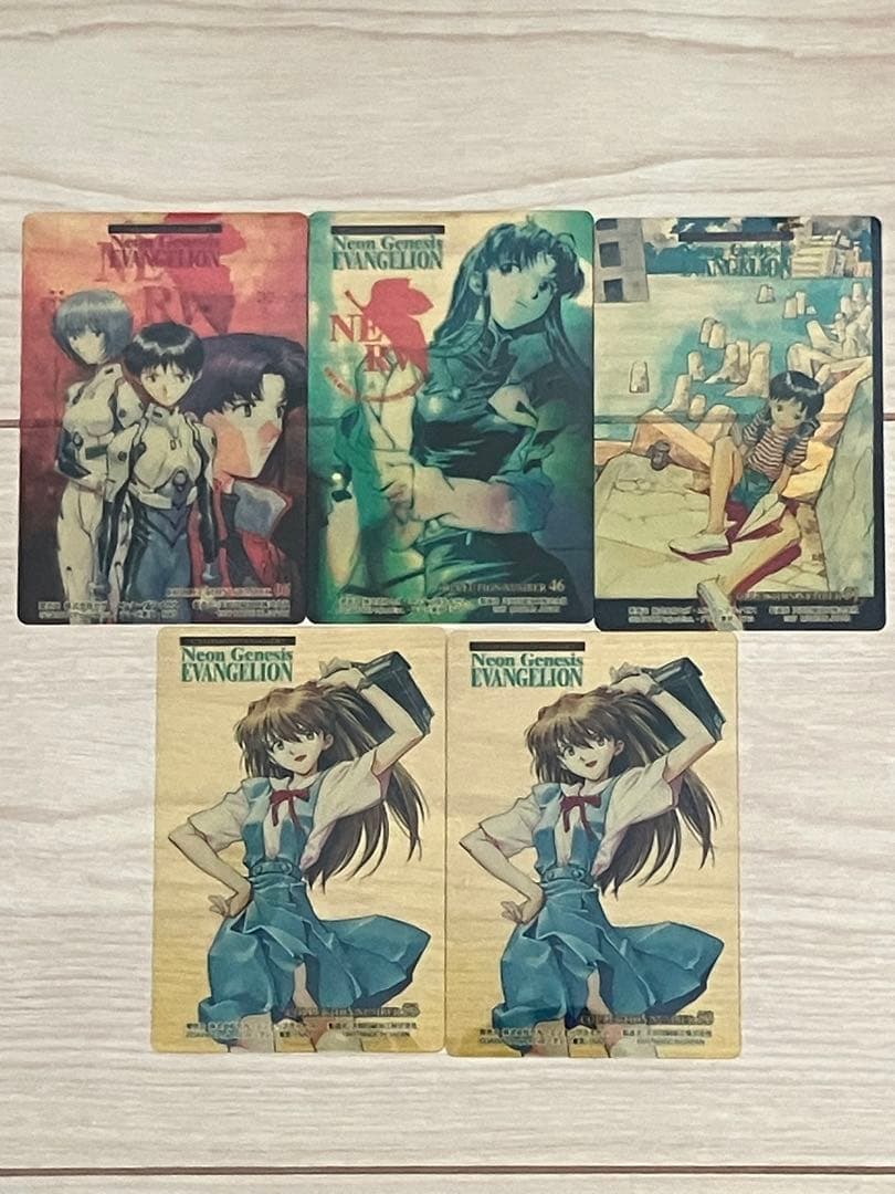 【カードダス・他】新世紀エヴァンゲリオン トレカまとめ売り281枚