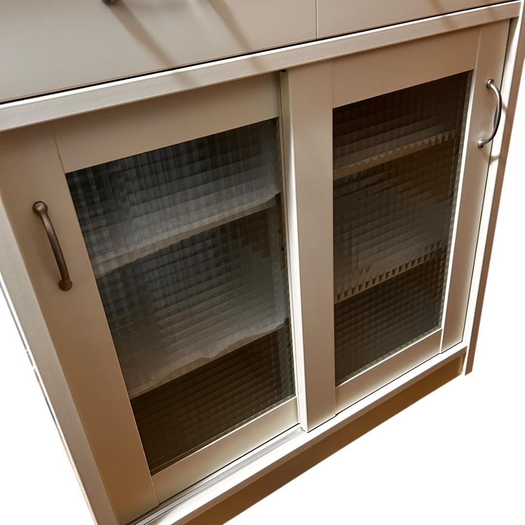 【送料無料】ピチカート K-850L キッチンカウンター 食器棚