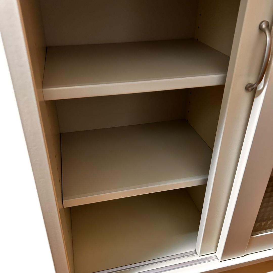 【送料無料】ピチカート K-850L キッチンカウンター 食器棚