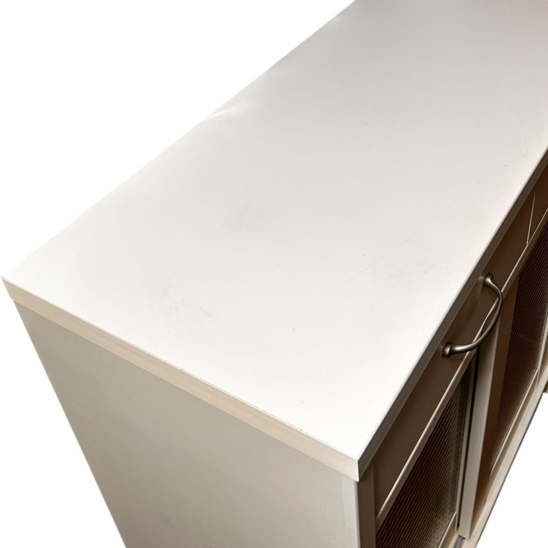 【送料無料】ピチカート K-850L キッチンカウンター 食器棚