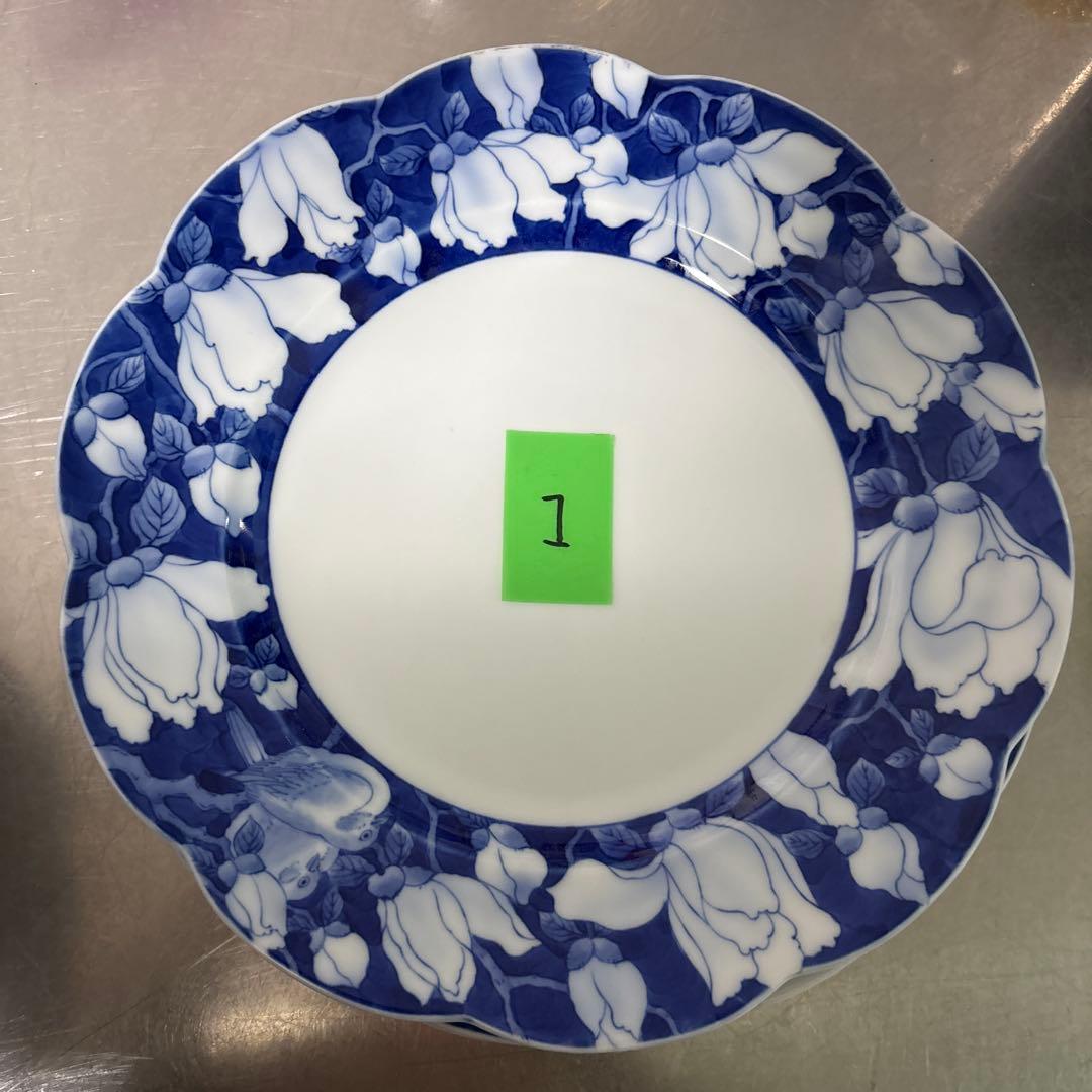 akikoさま専用3 深川製磁 花鳥外濃 ミート皿