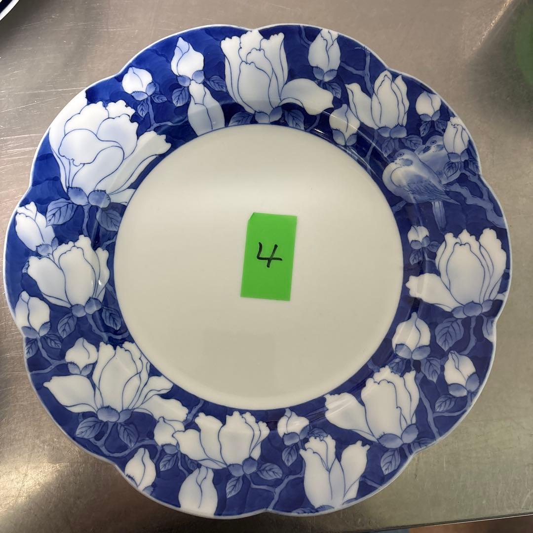 akikoさま専用3 深川製磁 花鳥外濃 ミート皿