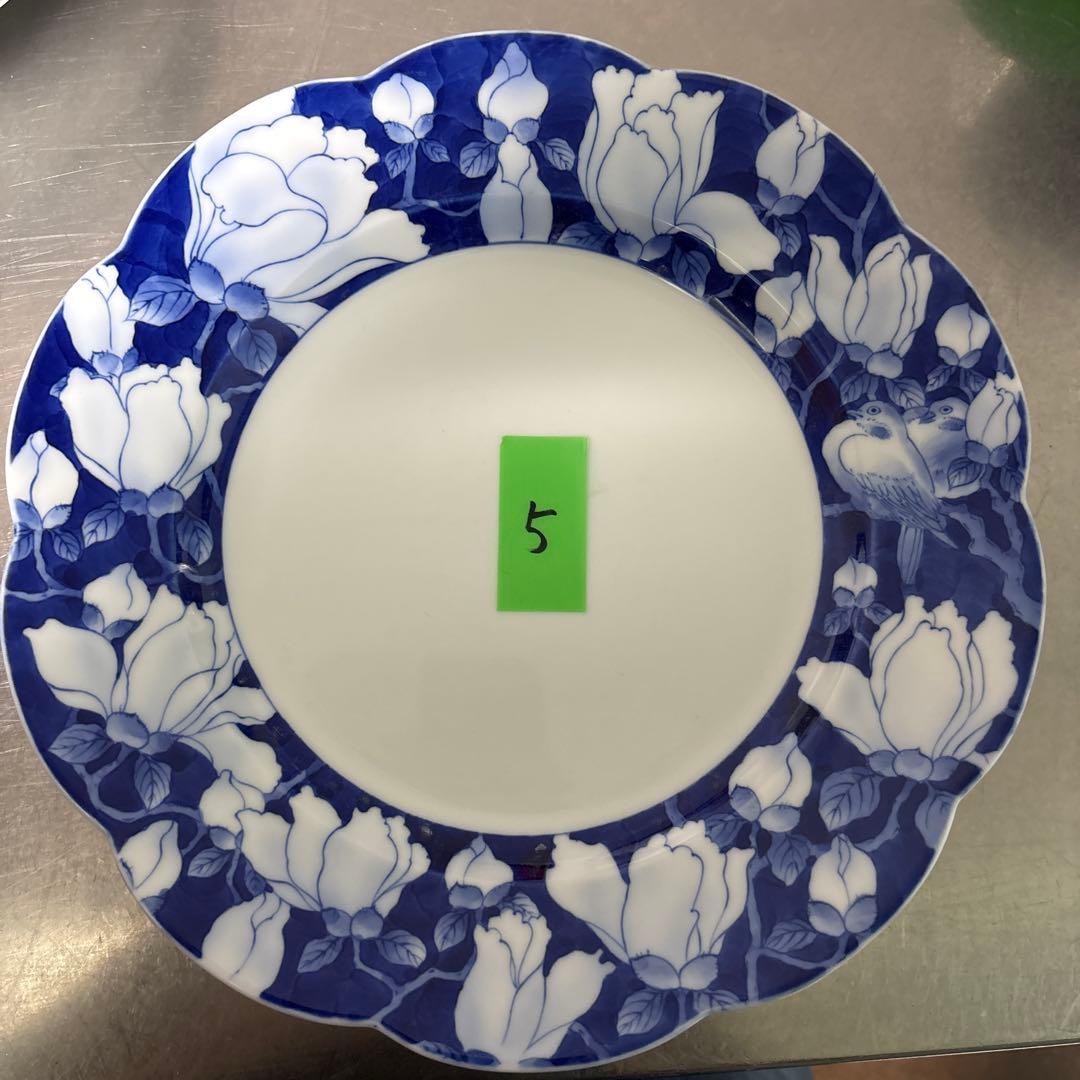 akikoさま専用3 深川製磁 花鳥外濃 ミート皿