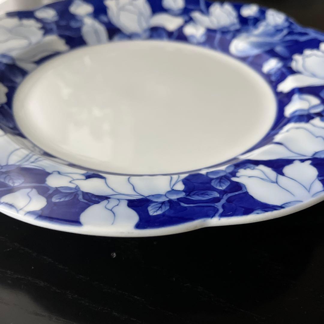 akikoさま専用3 深川製磁 花鳥外濃 ミート皿