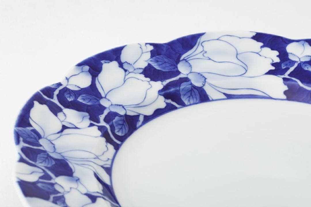 akikoさま専用3 深川製磁 花鳥外濃 ミート皿