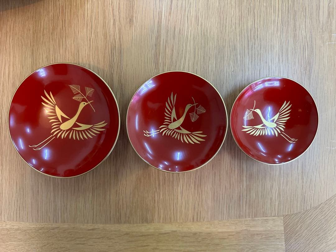 【輪島塗】松喰鶴蒔絵屠蘇器