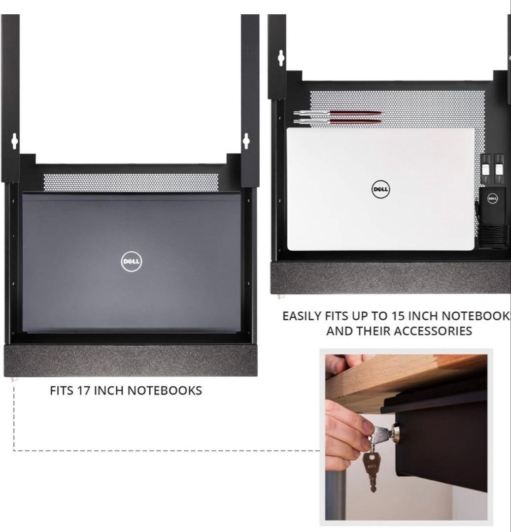 Penn Elcom デスク下 ノートパソコン引き出し