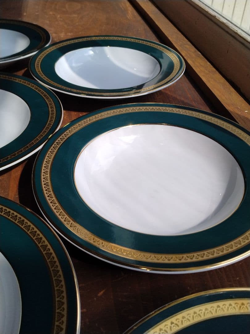  Porcelain ロイヤルポーセリン　スープ 皿 カレー皿　6枚組