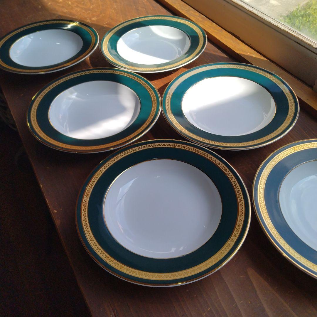  Porcelain ロイヤルポーセリン　スープ 皿 カレー皿　6枚組