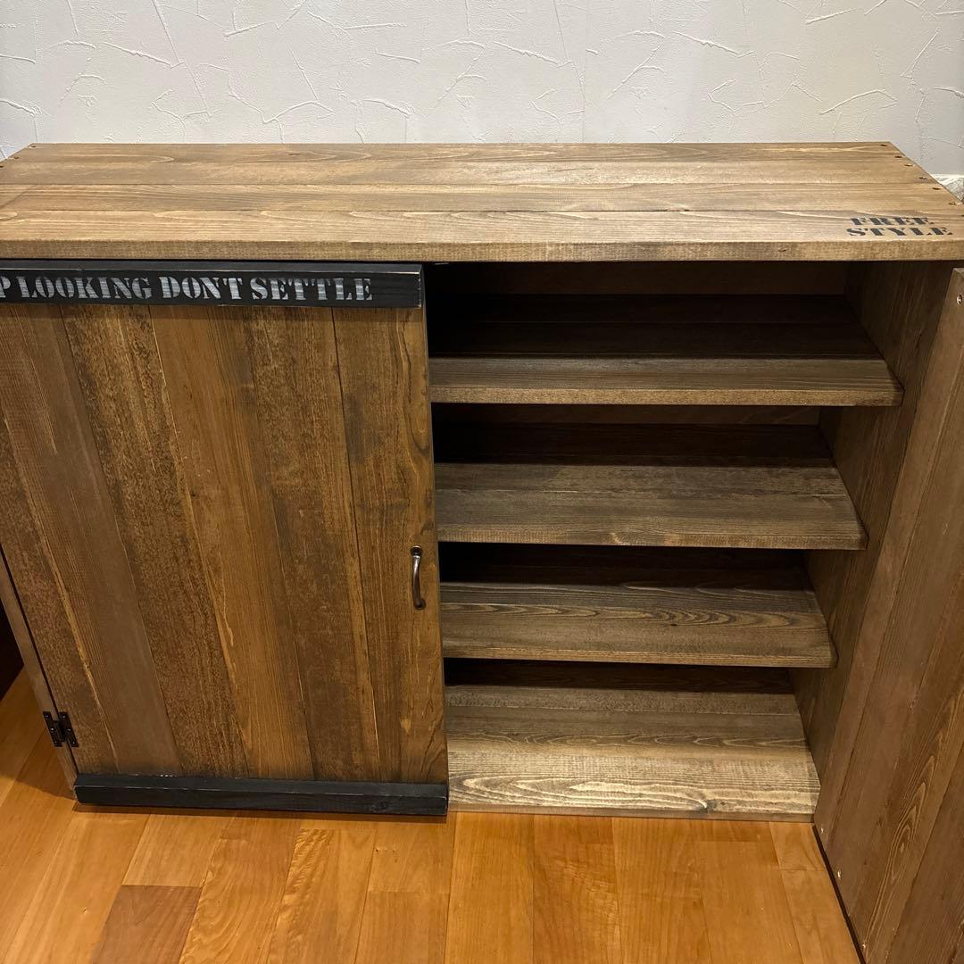 ★ 靴箱 & 多目的4段ラック & 収納棚 & シューズラック ★