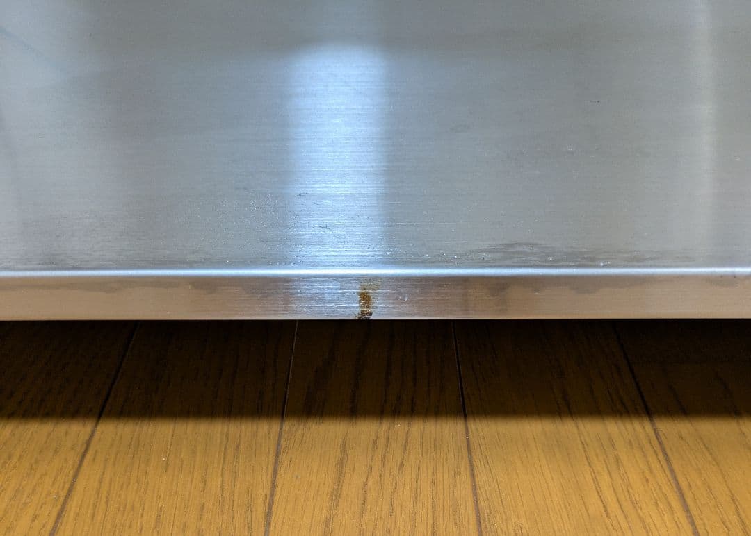 無印良品ステンレススチール 3段スチールラック