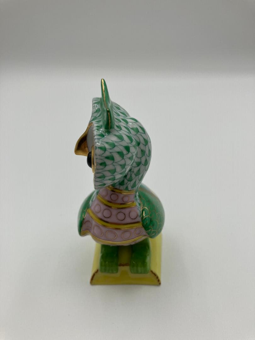 ヘレンド オウル 世界のフクロウ 箱　エルドラード 限定3000体 2桁