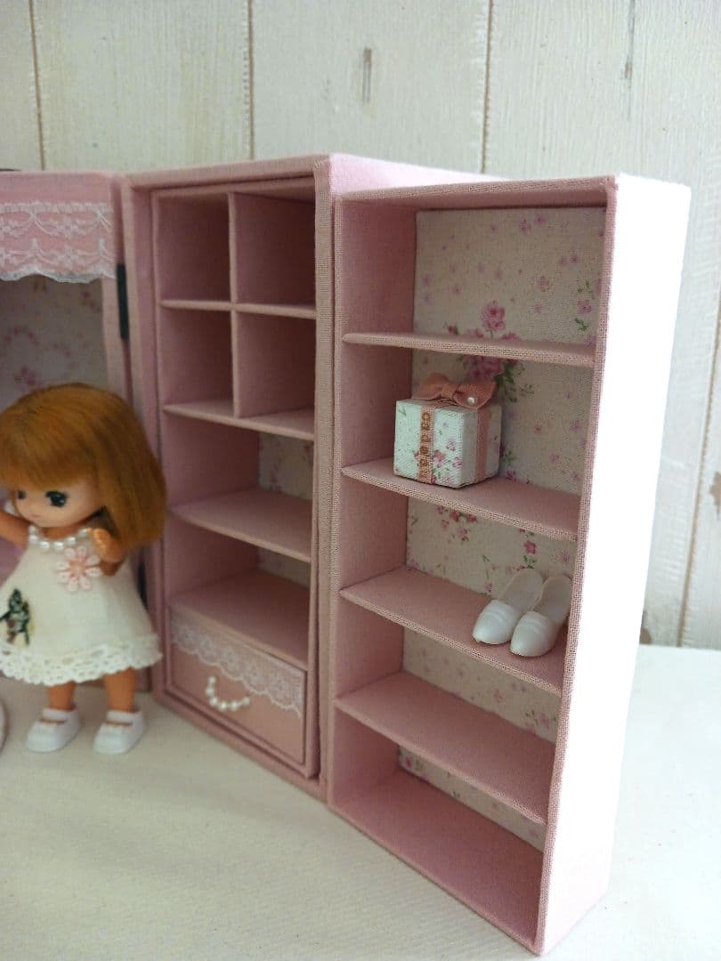 ひよこ様＊kyo＊ハンドメイド＊ドール用 ワードローブ＊クローゼット＊ドレッサー