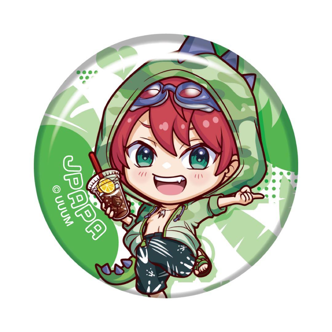 からぴち サマーランド 缶バッジ じゃぱぱ - メルカリ