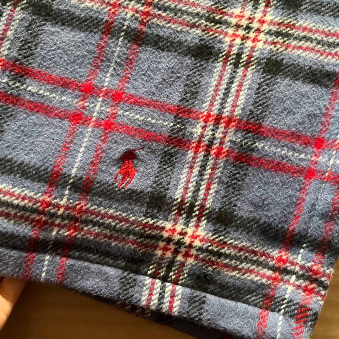 ポロラルフローレン★ブランケット★綿毛布★ポニー★チェック