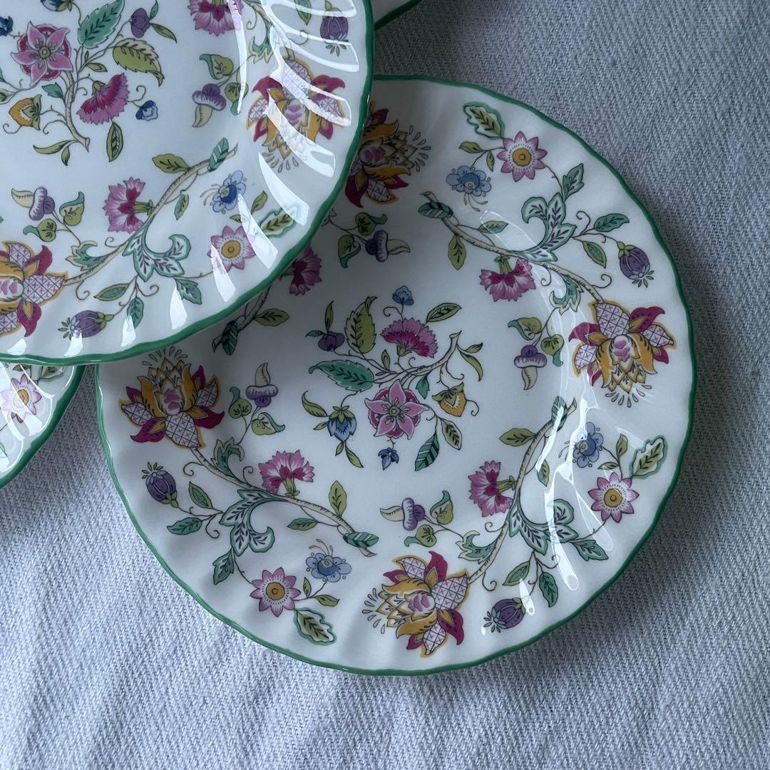 未使用箱付　ミントン　ハドンホール　ケーキ皿7枚セット　15.5cm