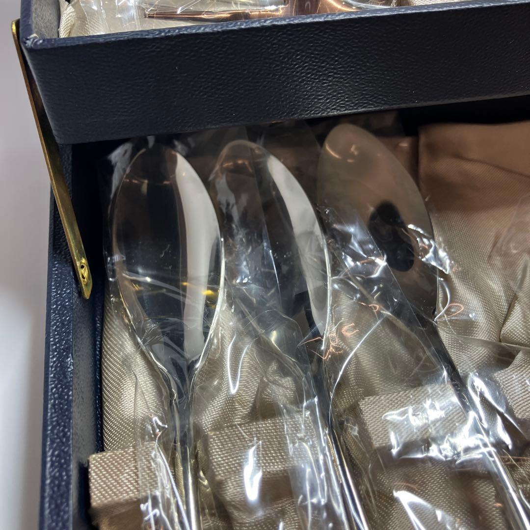 M2512-2024 未使用品 AZUMA 18-10 カトラリーセット 21本